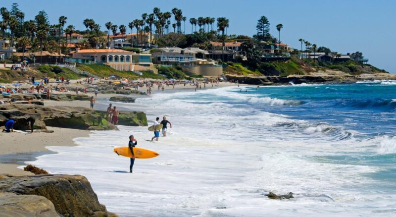 San Diego beach
